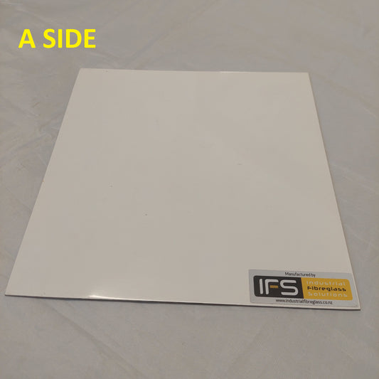 Fibreglass Flat Sheet - Readymade Gloss one side
