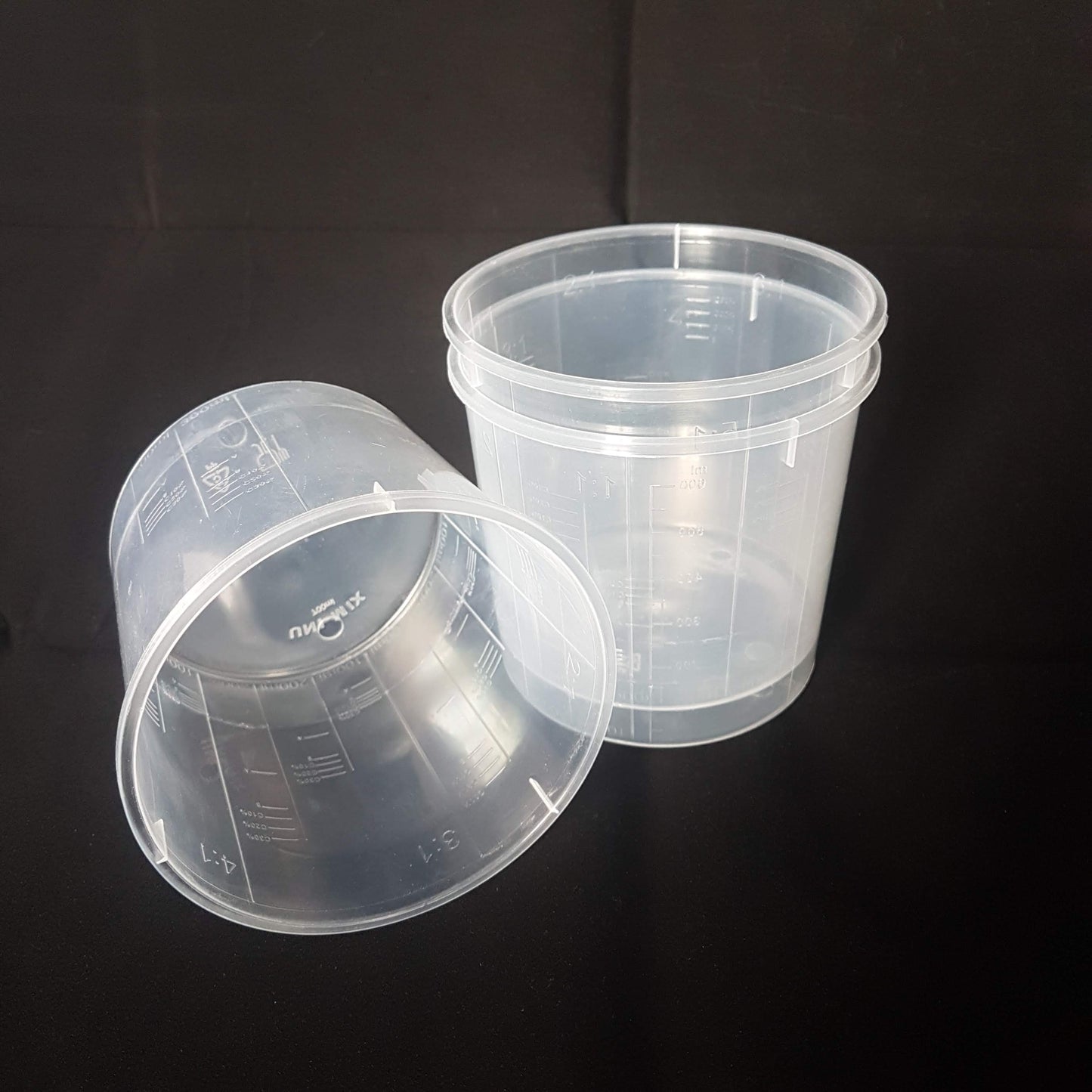 Mixing Cups - Measured