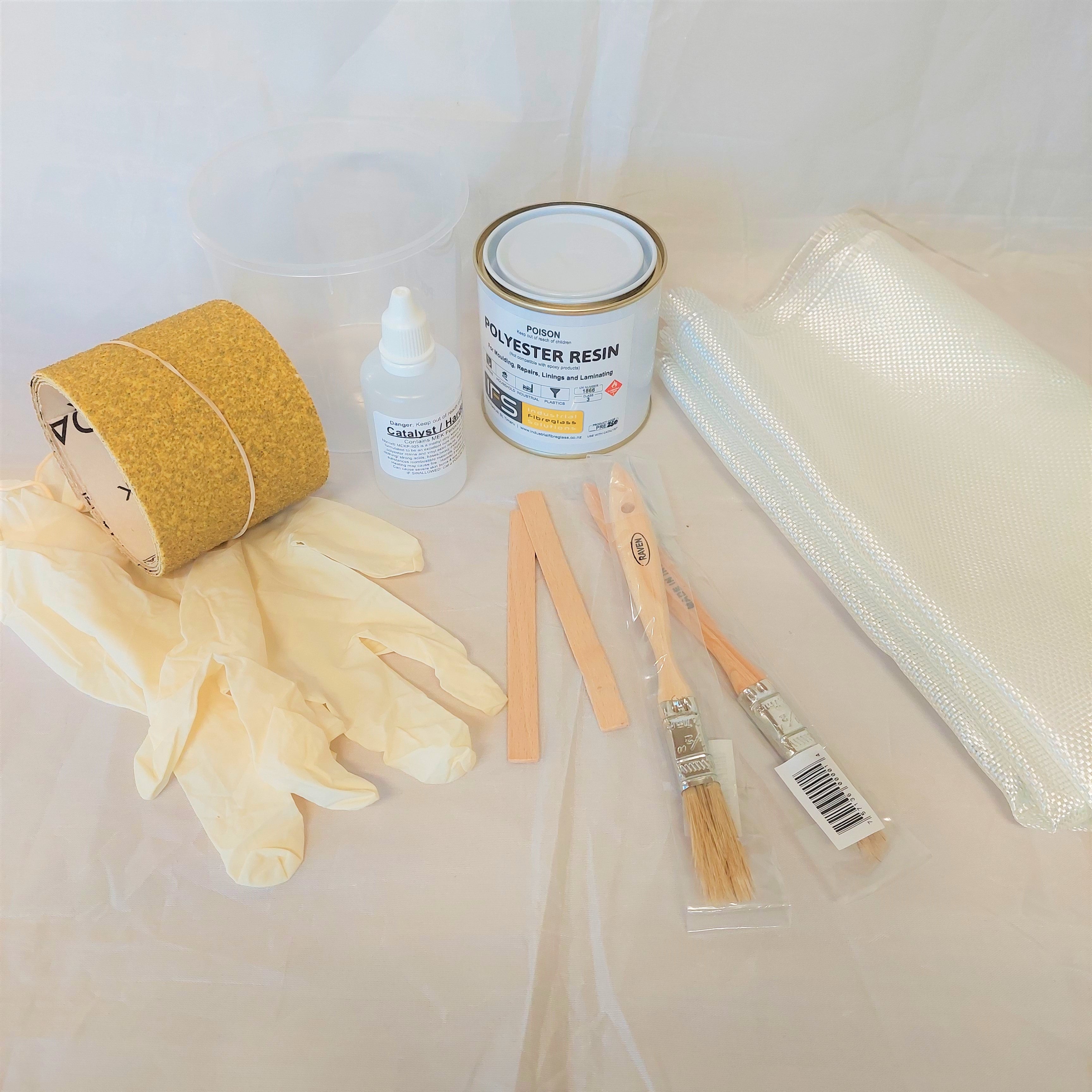 Catalyst Hardener for fibreglass resins & top coat used for swimming pool linings 1kg main image 1